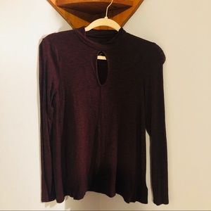 American Eagle Maroon soft shirt